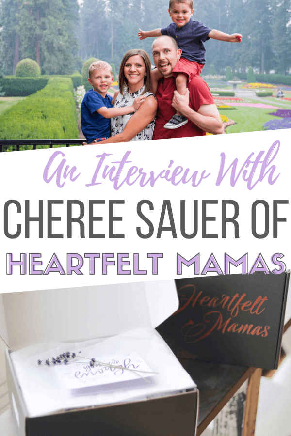 an interview with cheree sauer of heartfelt mamas