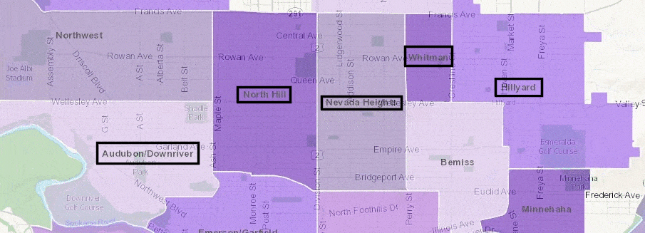 north hill neighborhoods