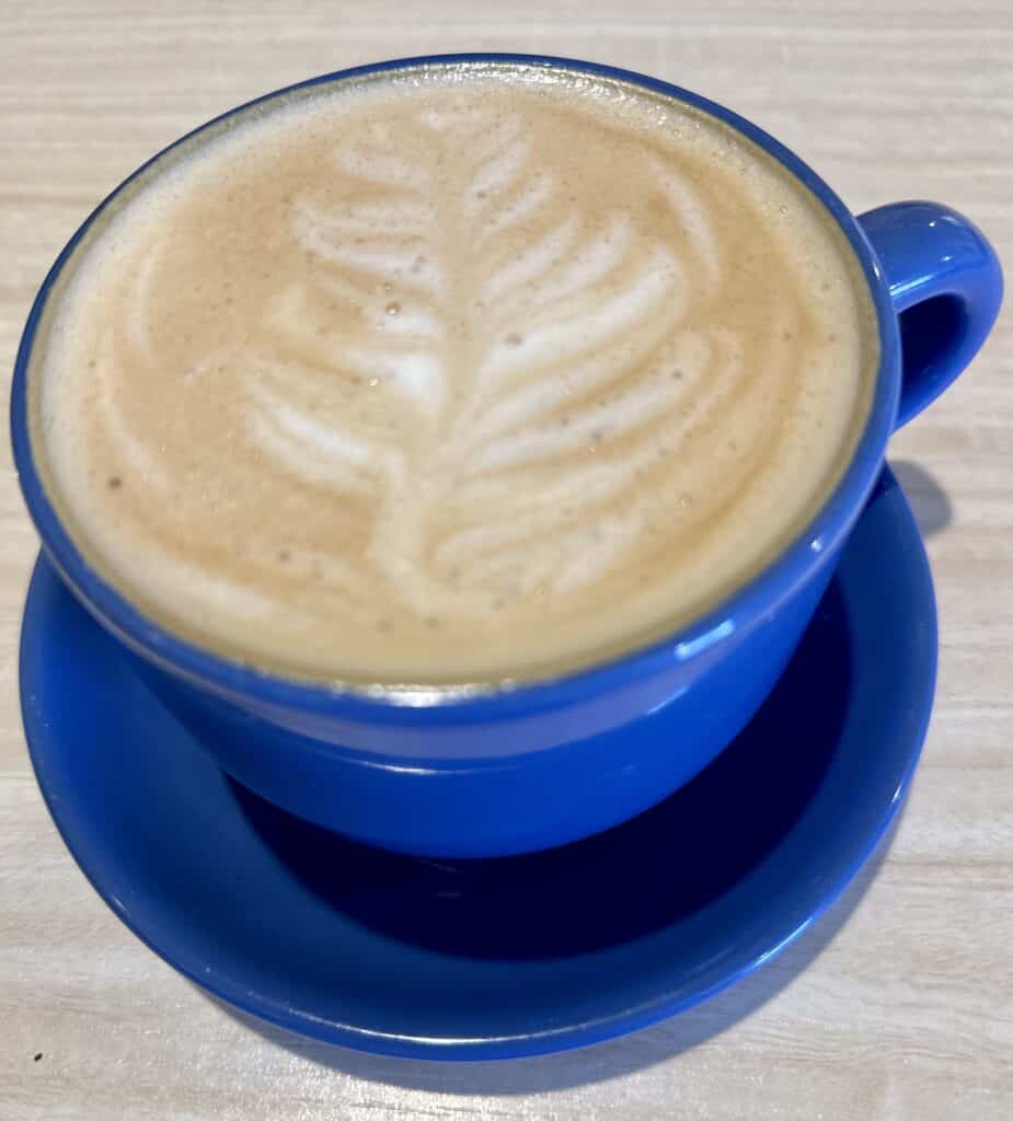An image of a coffee latte.
